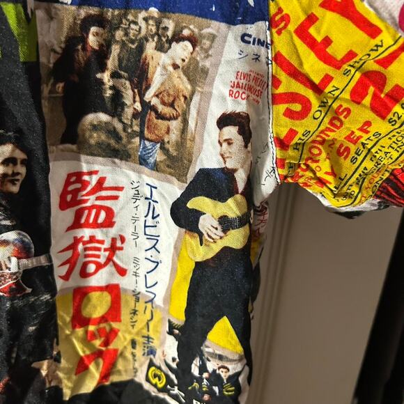 (S) Forever 21 Men x Elvis Presley Pristine Pictorial Shirt - Picture 5 of 7